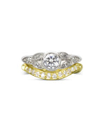 Vintage Round Diamond Engagement Ring Ring Pruden and Smith   