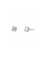 Four Claw Diamond Stud Earrings Earrings Pruden and Smith   