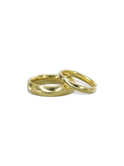 Classic Low Court Wedding Rings Ring Pruden and Smith   