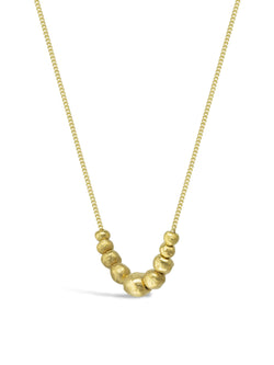 Nugget Chain Pendant - Gold Pendant Pruden and Smith   