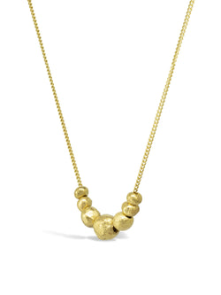 Nugget Chain Pendant - Gold Pendant Pruden and Smith   