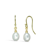 Simple Pearl Pendant & Drop Earrings Set Bundle Pruden and Smith   