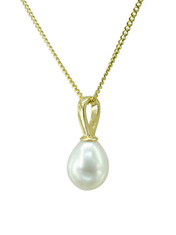 Simple Pearl Pendant & Drop Earrings Set Bundle Pruden and Smith   