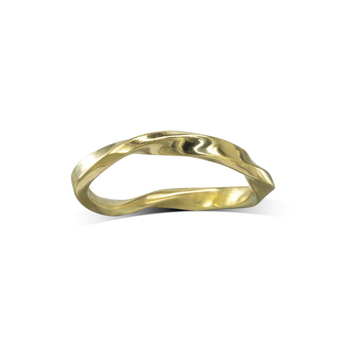 Random Twist Gold Fun Ring Ring Pruden and Smith   