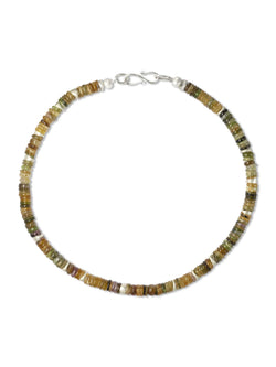 Silver Tourmaline Necklace (Amber) Necklace Pruden and Smith   