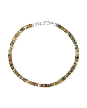 Silver Tourmaline Necklace (Amber) Necklace Pruden and Smith   