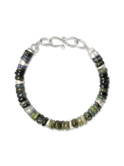 Silver Tourmaline Bracelet (Green) Bracelet Pruden and Smith   