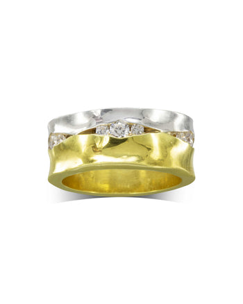 Trap Diamond Eternity Ring - 10mm Ring Pruden and Smith   