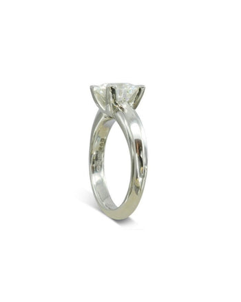 Claw Set Round Brilliant Diamond Engagement Ring (2.5ct) Ring Pruden and Smith   