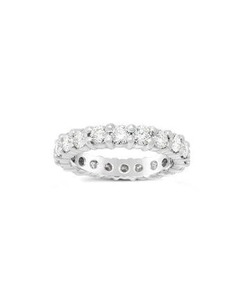 Claw Set Full Eternity Ring (2ct) Ring Pruden and Smith   