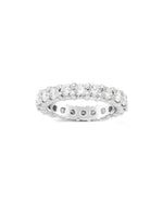 Claw Set Full Eternity Ring (2ct) Ring Pruden and Smith   