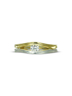 Trap Diamond Solitaire Engagement Ring Ring Pruden and Smith   