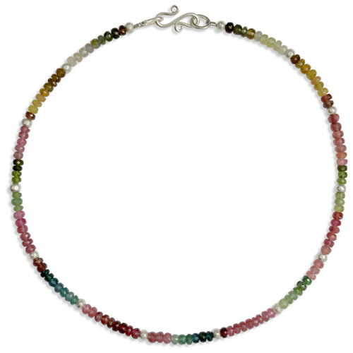 Silver Tourmaline Necklace Necklace Pruden and Smith   