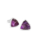 Amethyst Cufflinks (Trillion) Cufflink Pruden and Smith   