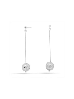 Hollow Nugget Drop Earrings Earrings Pruden and Smith 10mm  