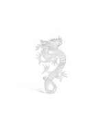 Silver Dragon Brooch  Pruden and Smith   