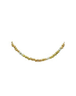 Nugget Three Colour Gold Necklace Necklace Pruden and Smith   