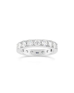 Pavé Platinum and Diamond Eternity Ring (2ct) Ring Pruden and Smith   