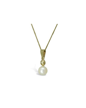 Diamond and Akoya Pearl Pendant Pendant Pruden and Smith   