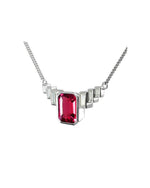 Art Deco Ruby Pendant Pendant Pruden and Smith   