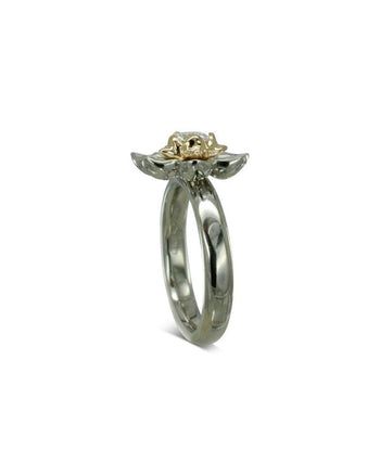 Lotus Flower Diamond Flower Cluster Ring Ring Pruden and Smith   