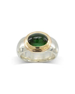 Tourmaline Cabochon Dress Ring Ring Pruden and Smith   