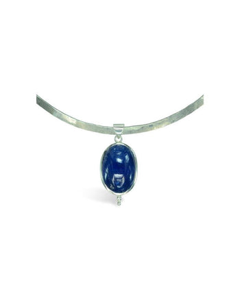 Necktorc Tanzanite Cabochon Pendant (Large) Pendant Pruden and Smith   