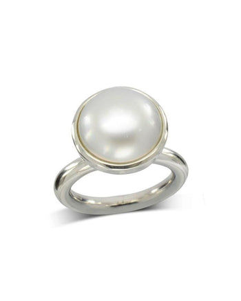 Mabe Pearl Stacking Ring (Large) Ring Pruden and Smith   