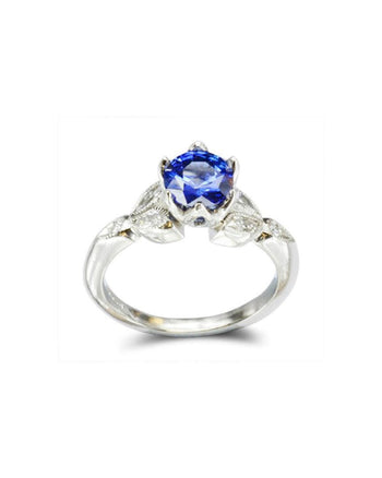 Vintage Sapphire Engagement Ring Ring Pruden and Smith   