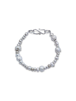 Nugget Random Silver Bracelet Bracelet Pruden and Smith   