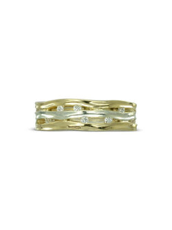 Trap Three Band Diamond Eternity Ring Ring Pruden and Smith   