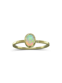 Opal 9ct Gold Stacking Ring Ring Pruden and Smith   