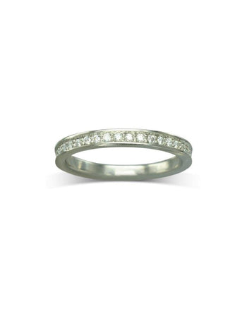 Pavé Diamond Eternity Ring (Narrow) Ring Pruden and Smith   