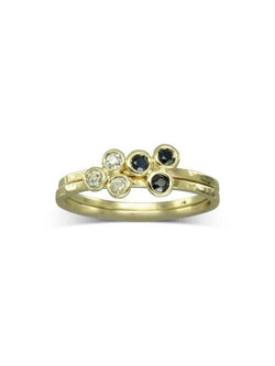 Trefoil Yellow Gold Gemstone Ring Ring Pruden and Smith   